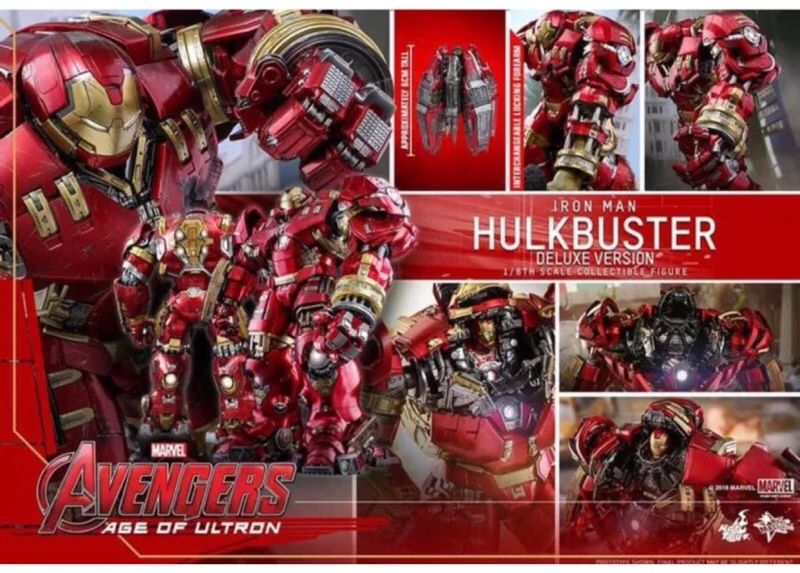 Hot Toys MMS510 Hulkbuster Mark XLIV — The Avengers, Deluxe Edition