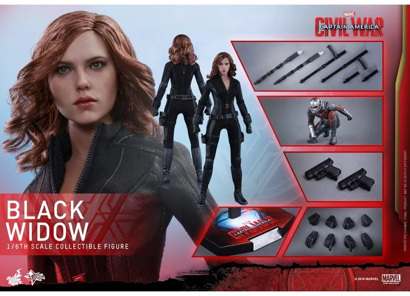 Hot Toys MMS365 Black Widow — Captain America: Civil War