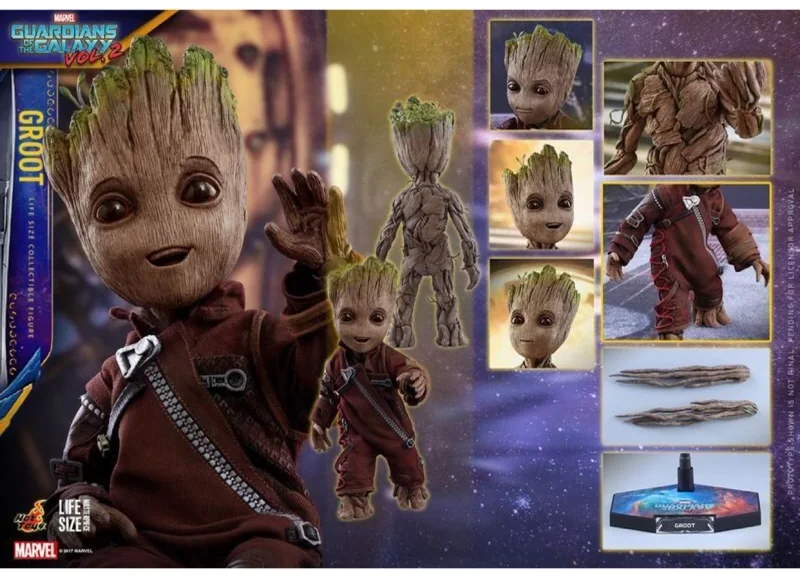 Hot Toys LMS004 Groot — Guardians of the Galaxy, Life-Size