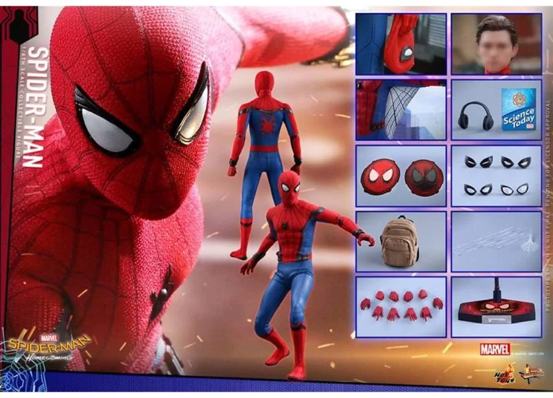 Hot Toys MMS425 Spider-Man — Homecoming, Standard Edition