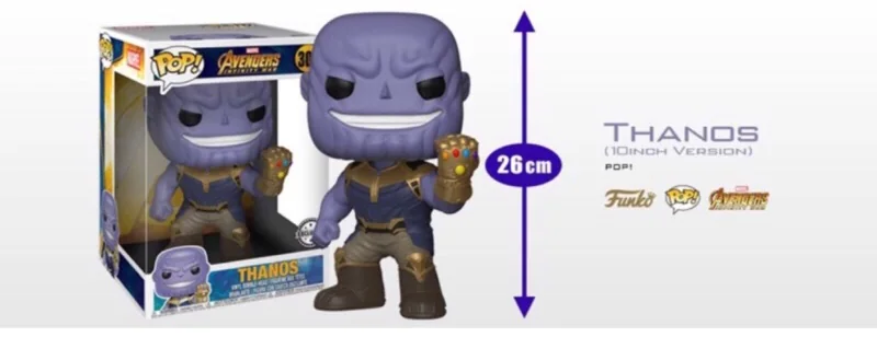 Funko Pop! Thanos 10-Inch — Avengers: Infinity War