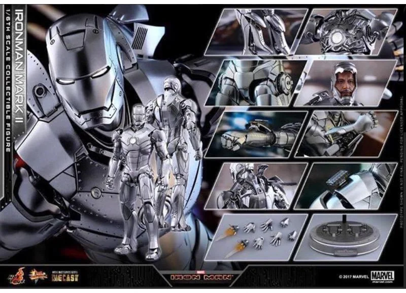 Hot Toys MMS431D20 Iron Man Mark II