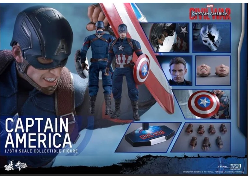 Hot Toys MMS350 Captain America — Captain America: Civil War