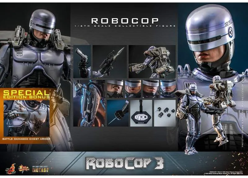 Hot Toys MMS669D49B RoboCop — Alex Murphy, Special Edition