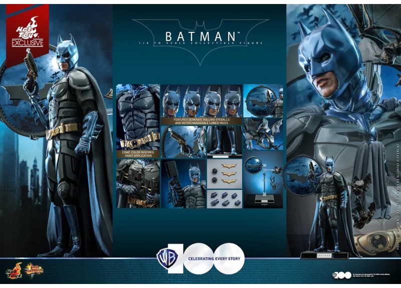 Hot Toys MMS697 Batman — Warner Bros. 100th Anniversary Limited