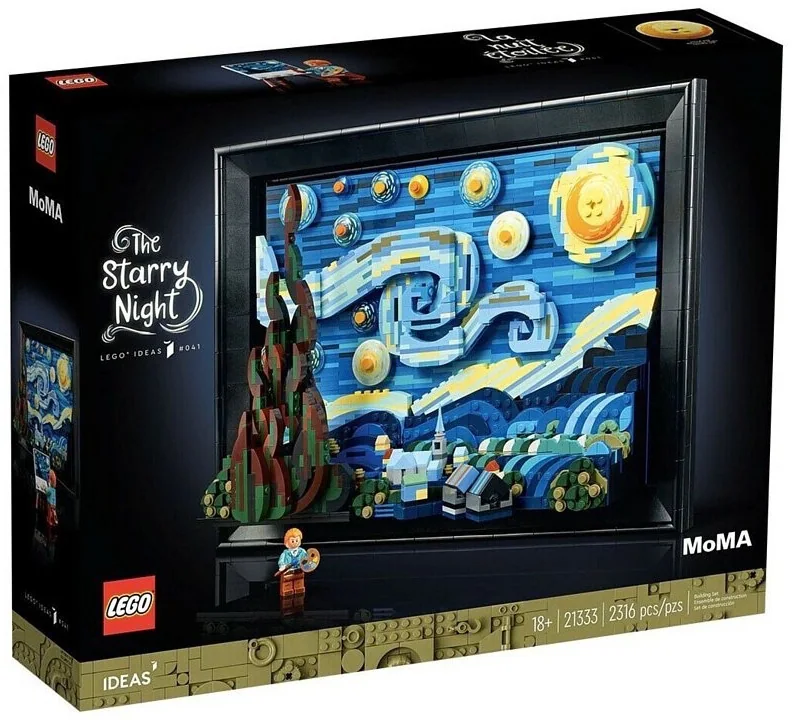 LEGO Ideas 21333 Vincent van Gogh — The Starry Night