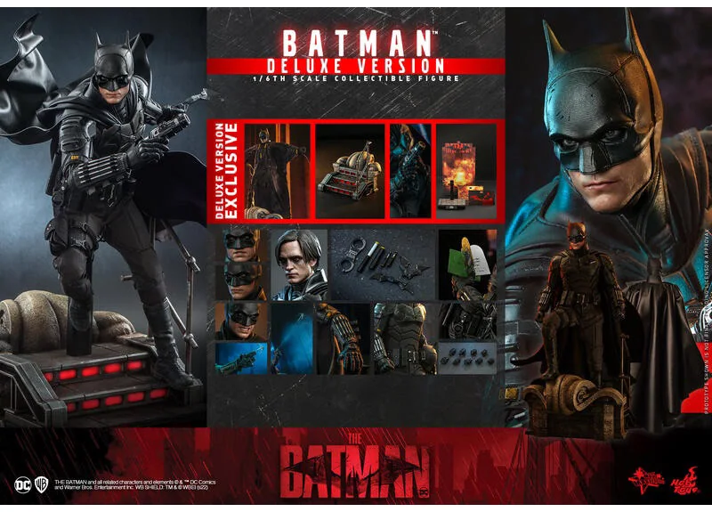 Hot Toys MMS638 Batman — Deluxe Edition