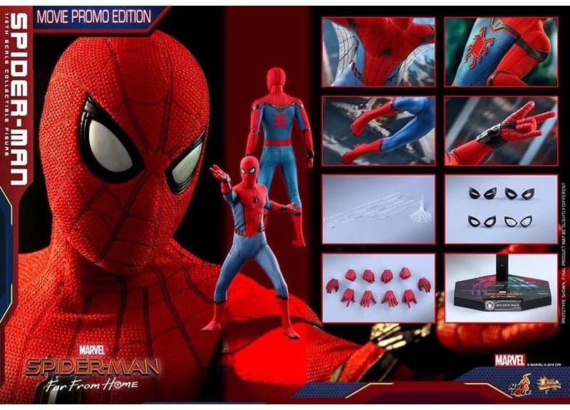 Hot Toys MMS535 Spider-Man — Far From Home, Movie Promo Edition
