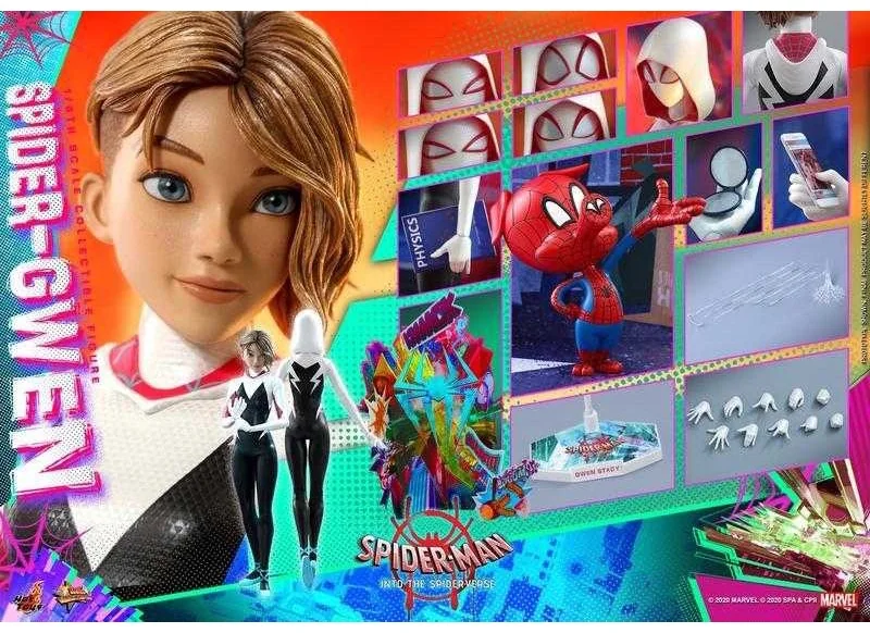 Hot Toys MMS576 Gwen Stacy — Into the Spider-Verse