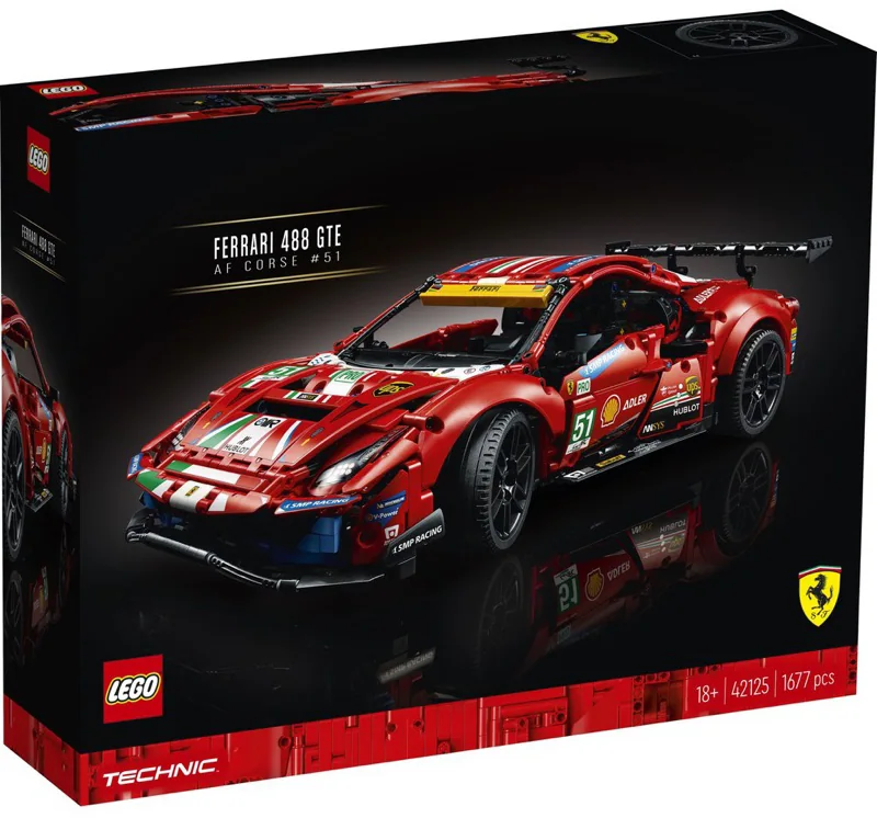 LEGO Technic 42125 Ferrari 488 GTE