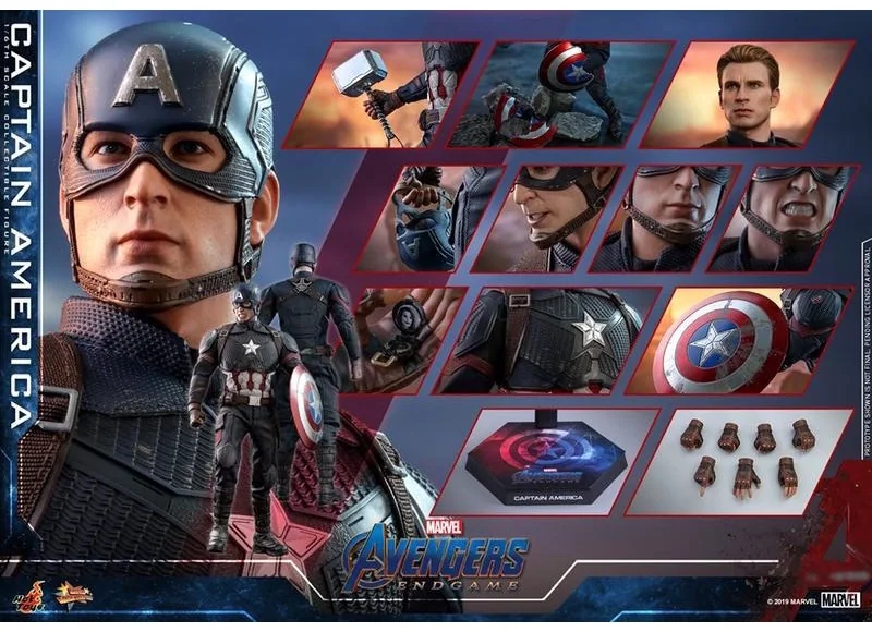 Hot Toys MMS536 Captain America — Avengers: Endgame
