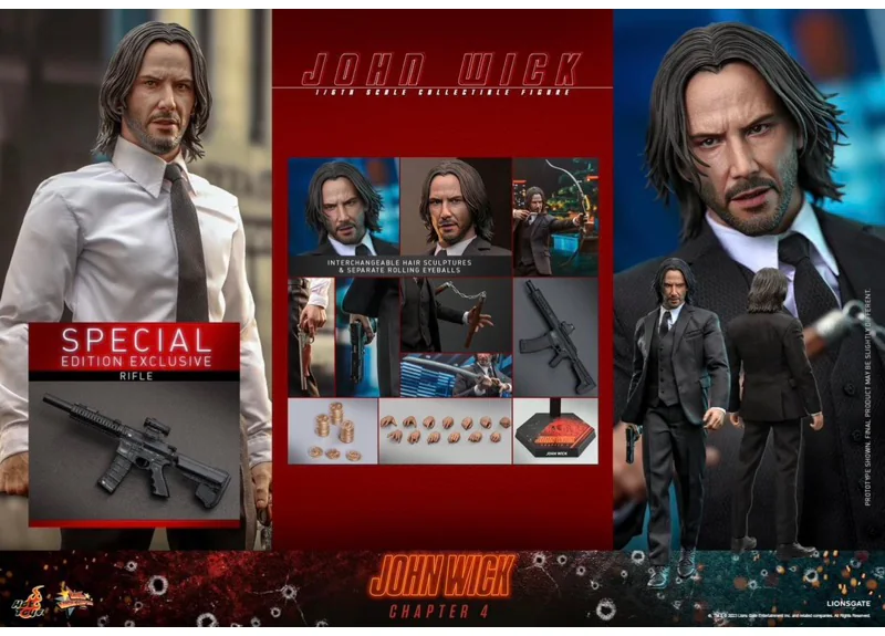 Hot Toys MMS729B John Wick — Special Edition