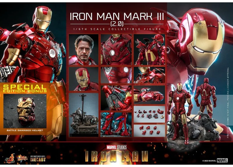 Hot Toys MMS664D48B Iron Man Mark III — Special Edition