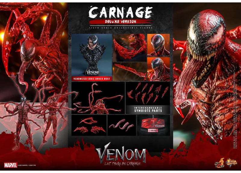 Hot Toys MMS620 Venom — Let There Be Carnage, Deluxe Edition