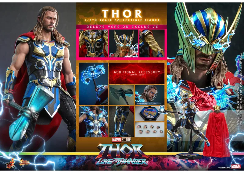 Hot Toys MMS656 Thor — Love and Thunder, Deluxe Edition