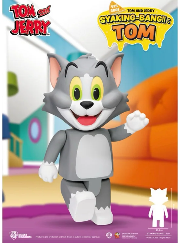 Beast Kingdom Tom Coin Bank — Tom and Jerry, 48 cm