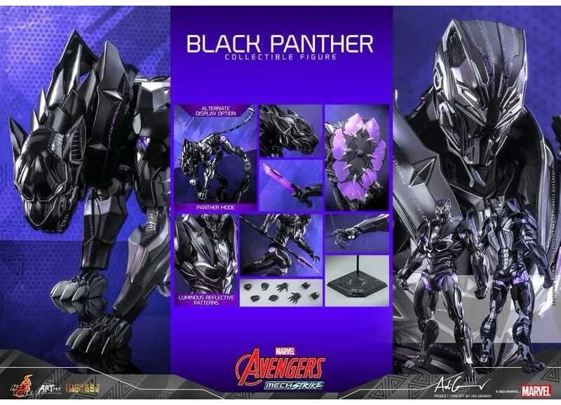 Hot Toys AC05D55 Black Panther — Mech Strike, Diecast
