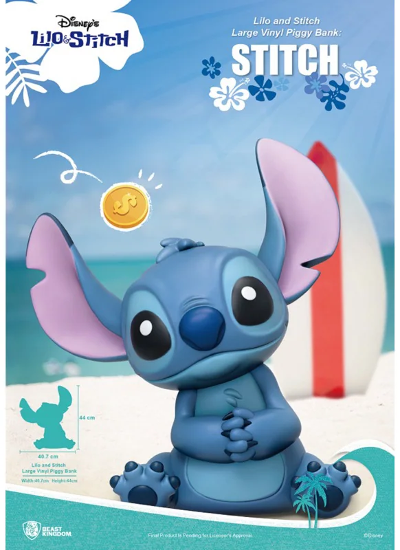 Beast Kingdom Stitch Coin Bank — Lilo & Stitch, 44 cm