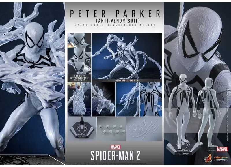 Hot Toys VGM69 Spider-Man — Marvel's Spider-Man 2, Anti-Venom Suit