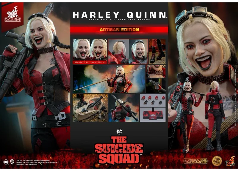 Hot Toys MMS773AE Harley Quinn — Rooted-Hair Limited Edition