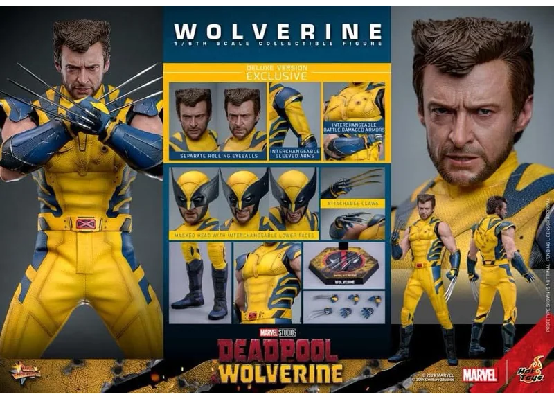 Hot Toys MMS754 Wolverine — Deadpool & Wolverine, Deluxe Edition