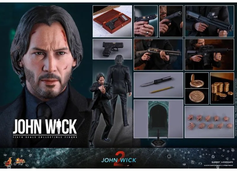 Hot Toys MMS504 John Wick — Keanu Reeves