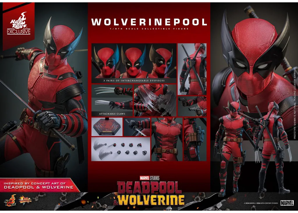 Hot Toys MMS857 Wolverine — Deadpool & Wolverine, Limited Edition