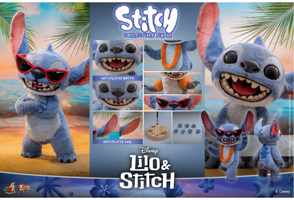 Hot Toys MMS815 Stitch — Lilo & Stitch, 39 cm Figure