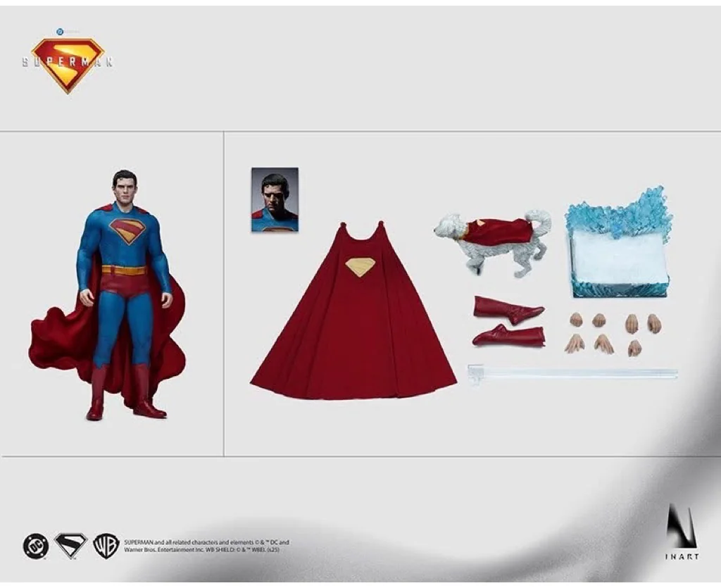 INART AG-A021 Superman — 2025 Edition, Two Head Sculpts