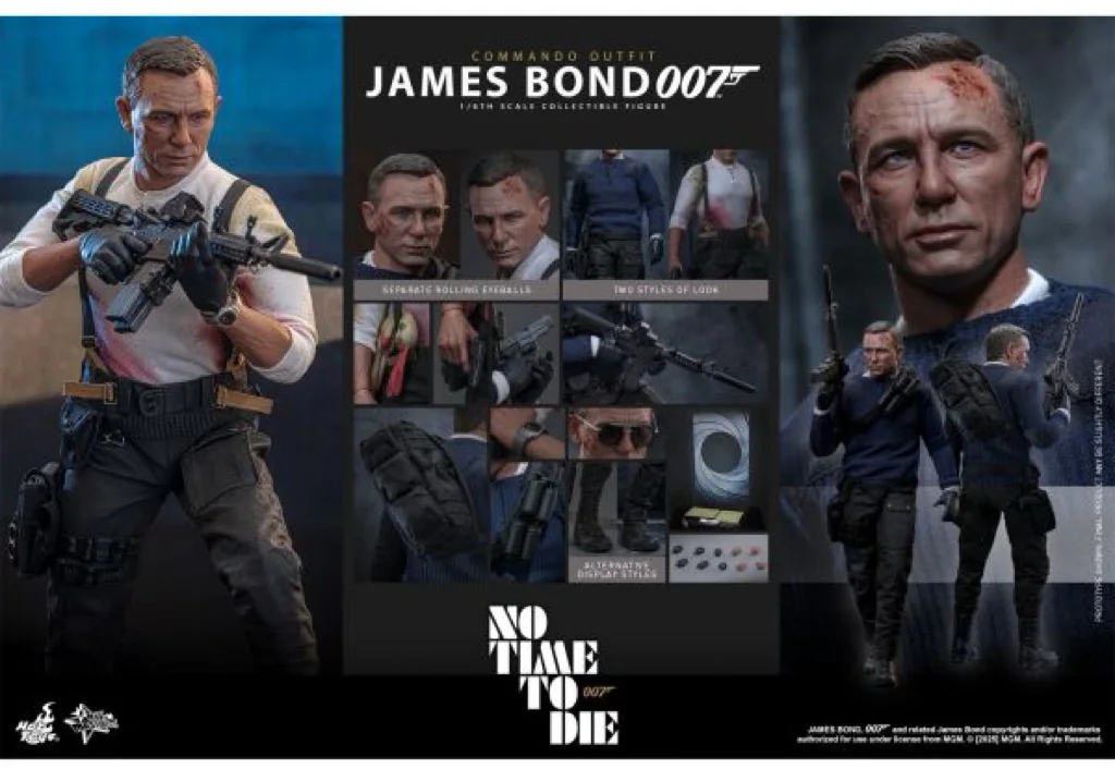 Hot Toys MMS804 James Bond — No Time to Die