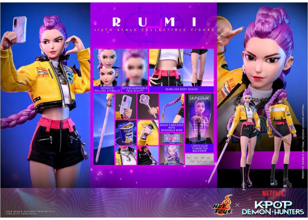 Hot Toys TMS176 Rumi — KPop Demon Hunters