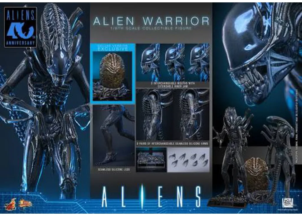 Hot Toys MMS899 Alien Warrior — Aliens, Deluxe Edition