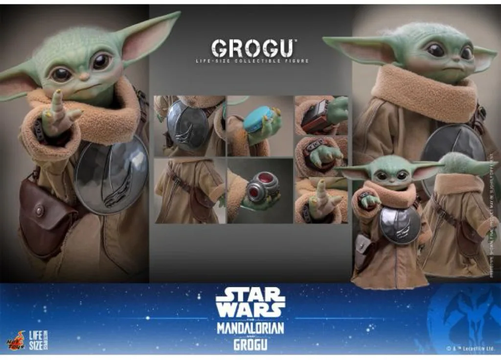 Hot Toys LMS016 Grogu — The Mandalorian, Life-Size 1:1
