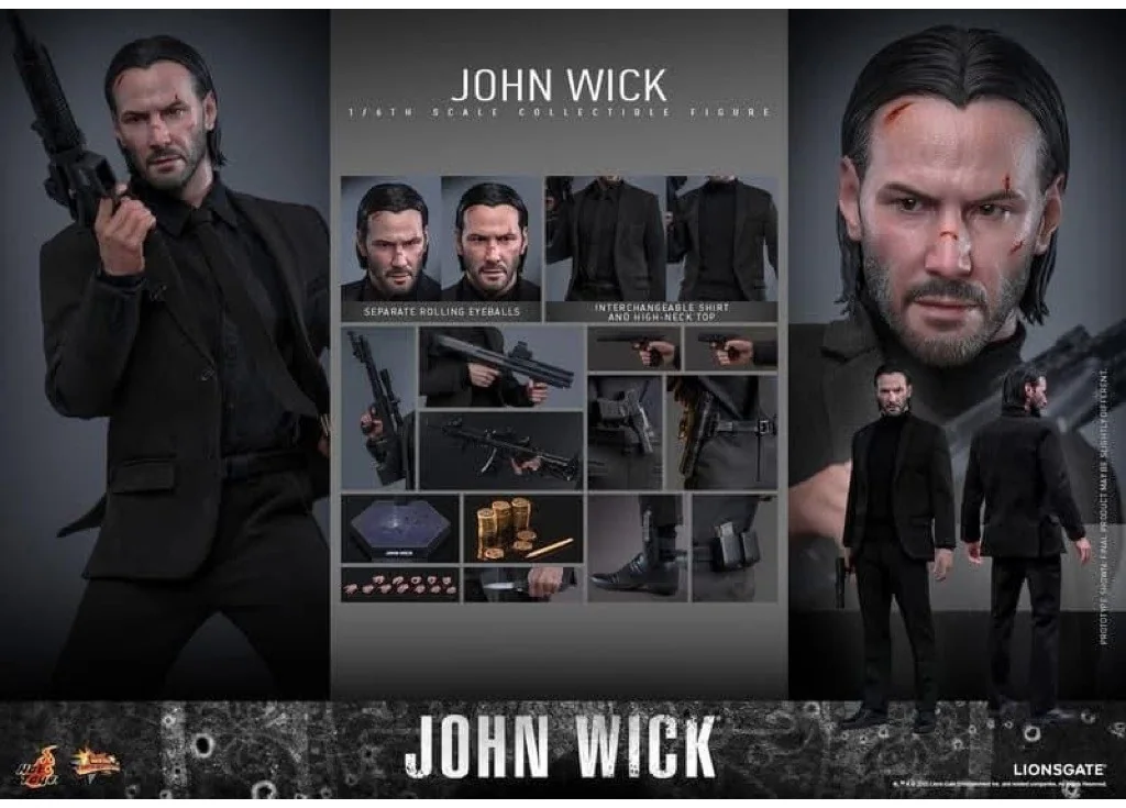 Hot Toys MMS832 John Wick — Standard Edition