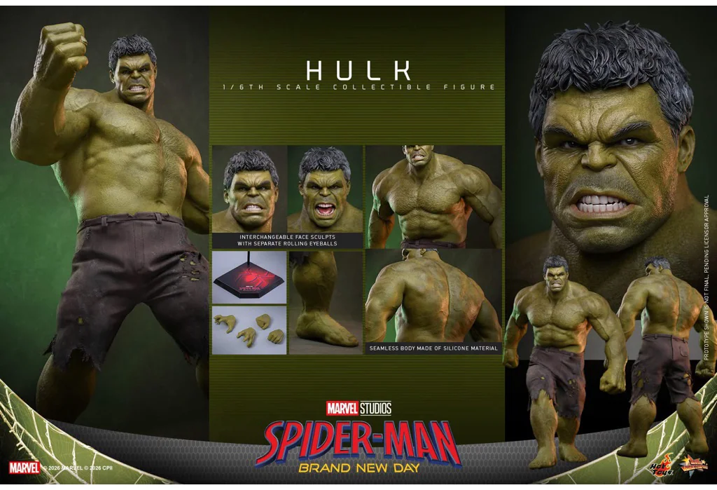 Hot Toys MMS905 Hulk — Spider-Man: Brand New Day