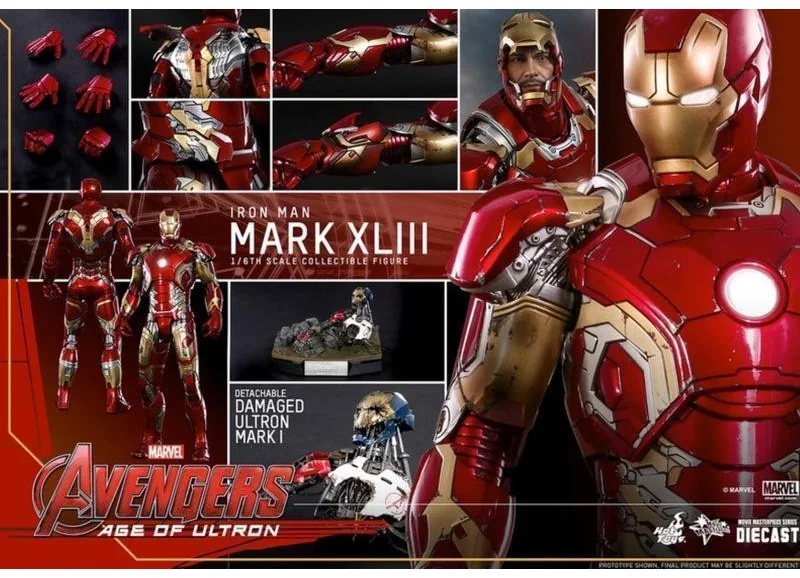 Hot Toys MMS278D09 Iron Man Mark XLIII — Reissue