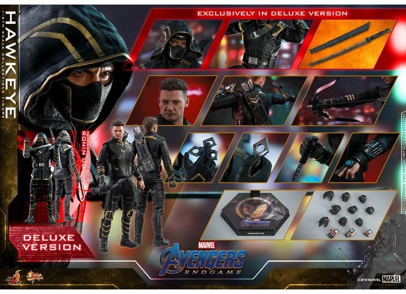 Hot Toys MMS532 Hawkeye Ronin — The Avengers, Deluxe Edition