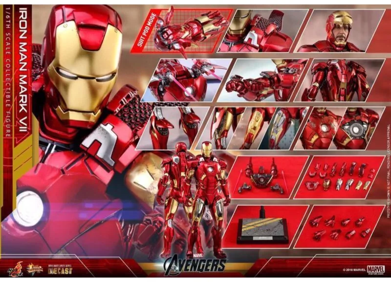 Hot Toys MMS500D27 Iron Man Mark VII